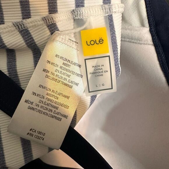 Lolë Caribbean Tankini Top size large - Picture 6 of 6